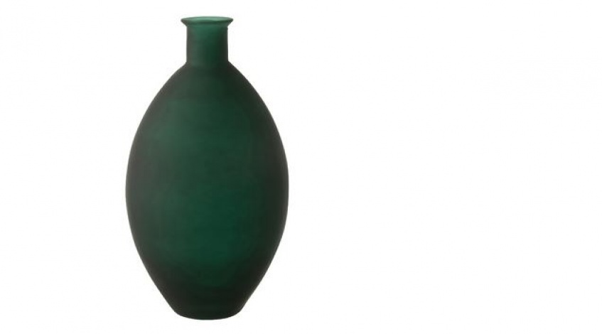 Vase Oval Grün